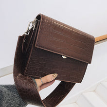 Load image into Gallery viewer, Women's Designer Luxury Handbag 2019 Fashion New High quality PU Leather Women Handbags Crocodile pattern Shoulder Messenger Bag