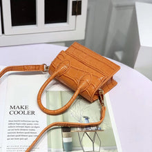 Load image into Gallery viewer, Mini Small Square bag 2019 Fashion New Quality PU Leather Women's Handbag Crocodile pattern Chain Shoulder Messenger Bags