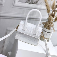 Load image into Gallery viewer, Mini Small Square bag 2019 Fashion New Quality PU Leather Women's Handbag Crocodile pattern Chain Shoulder Messenger Bags