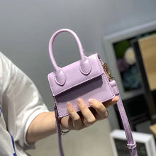 Load image into Gallery viewer, Mini Small Square bag 2019 Fashion New Quality PU Leather Women's Handbag Crocodile pattern Chain Shoulder Messenger Bags