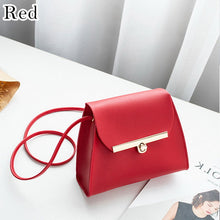 Load image into Gallery viewer, Women Fashion PU Leather Shoulder Small Flap Crossbody Handbags Top Handle Tote  Messenger Bags