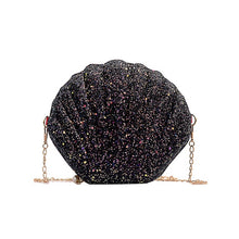 Load image into Gallery viewer, Shoulder Handbags Shell Bag Chain Cute Sequins Small Bag Phone Money Pouch Zipper Crossbody Bags for Women 2019 Bolsa Feminina