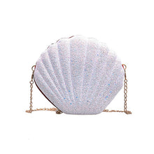 Load image into Gallery viewer, Shoulder Handbags Shell Bag Chain Cute Sequins Small Bag Phone Money Pouch Zipper Crossbody Bags for Women 2019 Bolsa Feminina