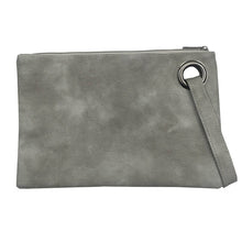 Load image into Gallery viewer, Fashion Solid Handbag Women's Clutch Bag Leather Women Envelope Bag Zipper Evening Bag Female Clutches Handbag Torebki Damskie