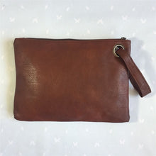 Load image into Gallery viewer, Fashion Solid Handbag Women's Clutch Bag Leather Women Envelope Bag Zipper Evening Bag Female Clutches Handbag Torebki Damskie